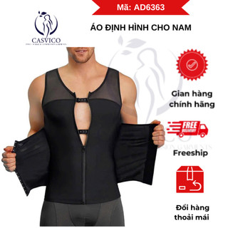 Áo định hình chất thun cao cấp, phối dây định hình cho nam