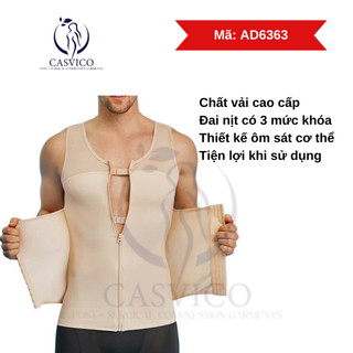 Áo định hình chất thun cao cấp, phối dây định hình cho nam