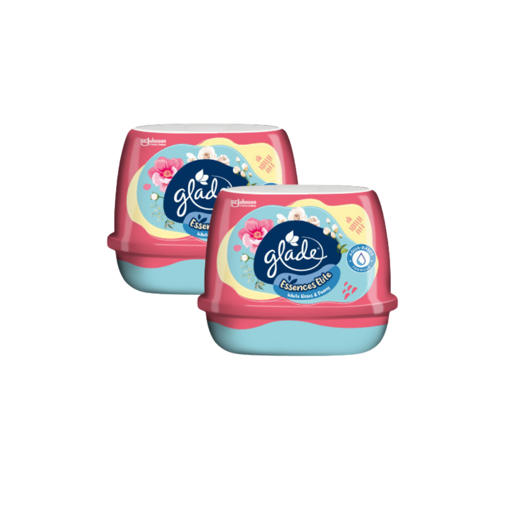 Ảnh GLADE Combo 2 Sáp Thơm Cao Cấp Hương Hoa Hồng & Mẫu Đơn 180gx2 1