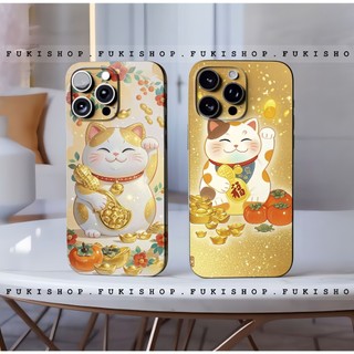 Miếng dán Skin Mặt lưng Sau full viền Mẫu Mèo Năm Mới Dành Cho 16 pro max 15 pro max 14 pro max 13 pro max 12 pro