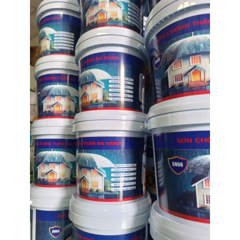 Sơn chống thấm, lót gốc dầu, thùng 5kg, chống nước mặn, nấm mốc