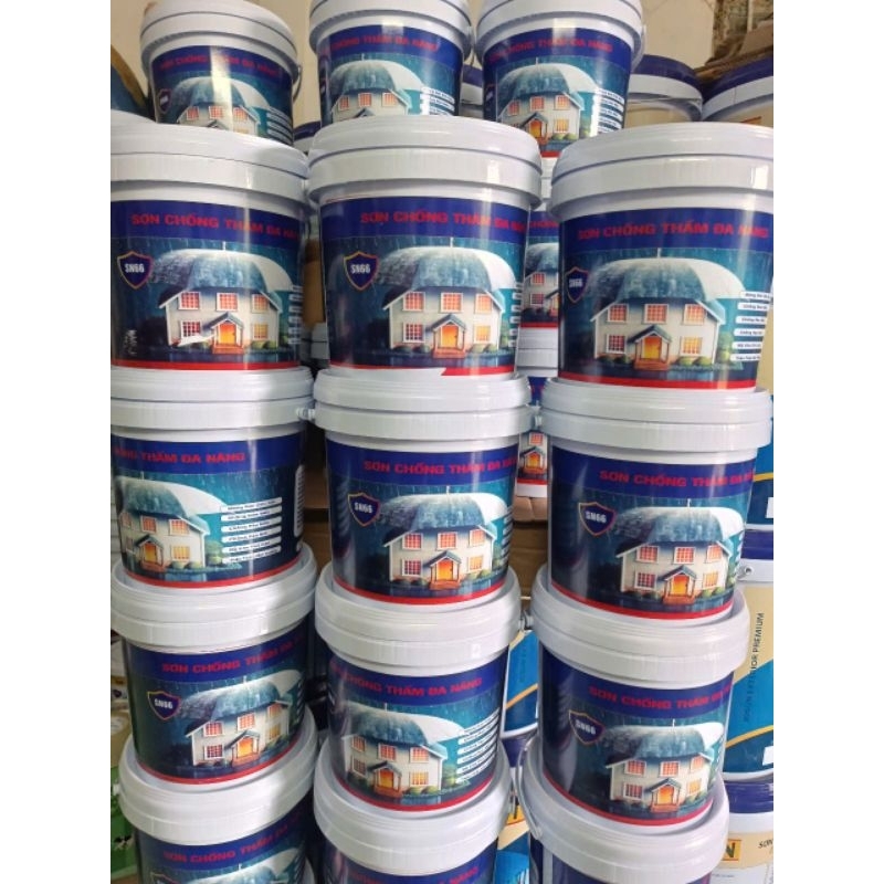 Sơn chống thấm, lót gốc dầu, thùng 5kg, chống nước mặn, nấm mốc
