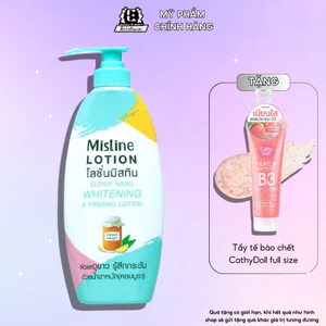 Sữa dưỡng thể MISTINE hàng nội địa Thái siêu nano giúp trắng da se khít lỗ chân lông Ekkamai Beauty
