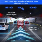 CAMERA HÀNH TRÌNH Ô TÔ N15 GPS 3 MẮT TÍCH HỢP AI ĐỌC BIỂN SỐ XE CẢNH BÁO TỐC ĐỘ CÓ GPS CÓ KẾT NỐI ĐIỆN THOẠI BH 12 THÁNG — ảnh 7