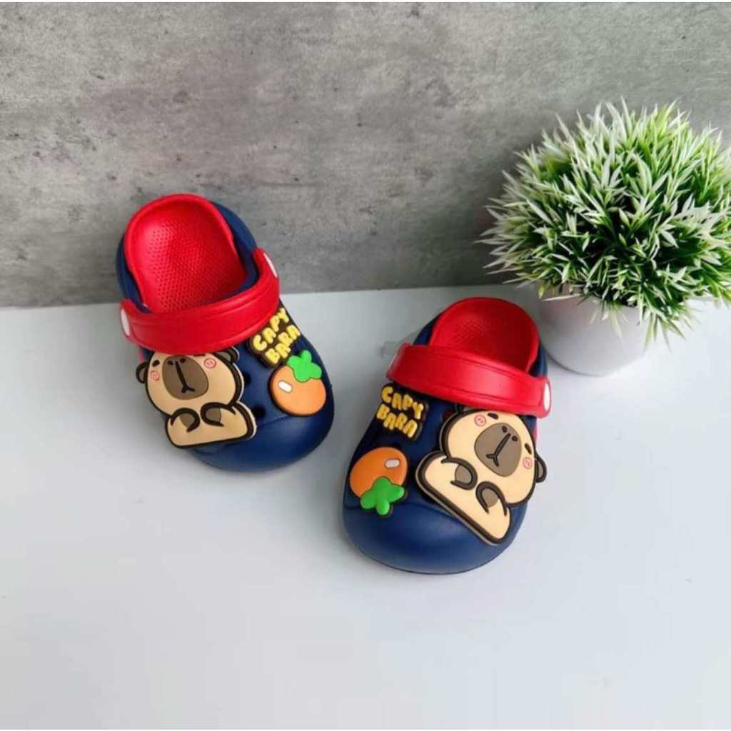 SỤC CAPY BARA Cho Bé Gái Bé Trai Siêu Nhẹ Êm Mềm Thoáng Khí Đi Mùa Hè Thoải mái Chất Liệu Đế EVA mã mới