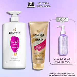 Bộ gội xả phục hồi ngăn ngừa rụng tóc bổ Pantene 410ml bản nội địa Thái Lan