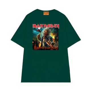 Áo Thun Ban Nhạc Rock Iron Maiden NGỐ TEE Form Rộng Phong Cách Đường Phố Phù Hợp Với Giới Trẻ