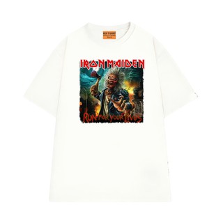 Áo Thun Ban Nhạc Rock Iron Maiden NGỐ TEE Form Rộng Phong Cách Đường Phố Phù Hợp Với Giới Trẻ