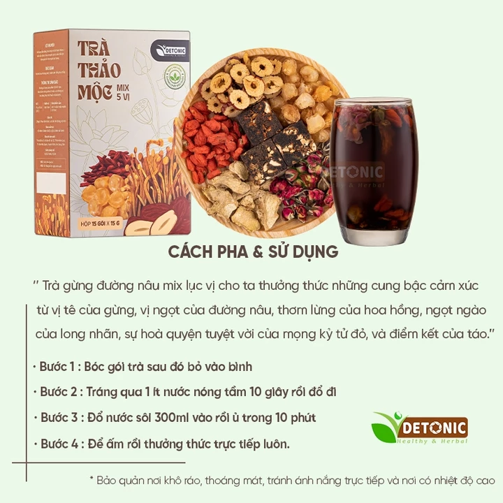 Brown Tea DETONIC – 7