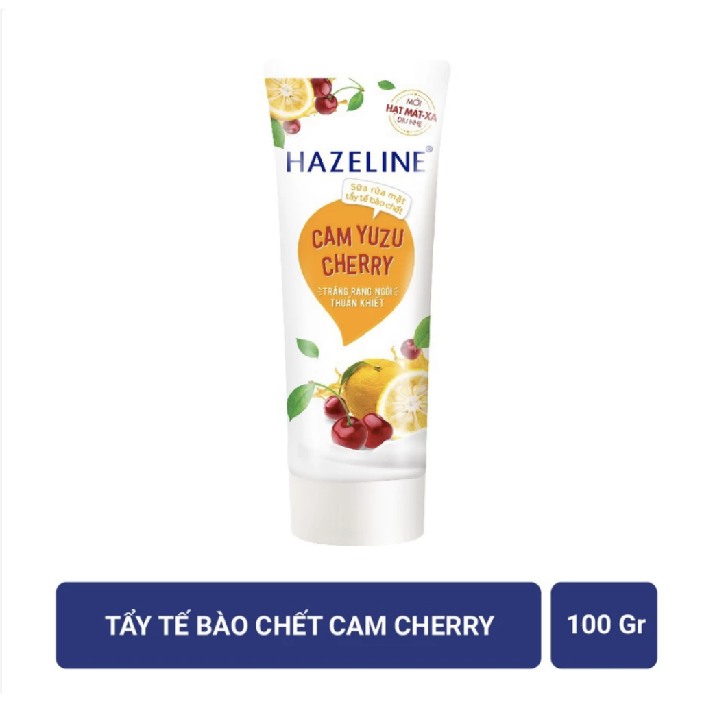 Sữa rửa mặt Hazeline Chiết Xuất Thiên Nhiên 100g | Nghệ | Tràm Trà | Yến Mạch