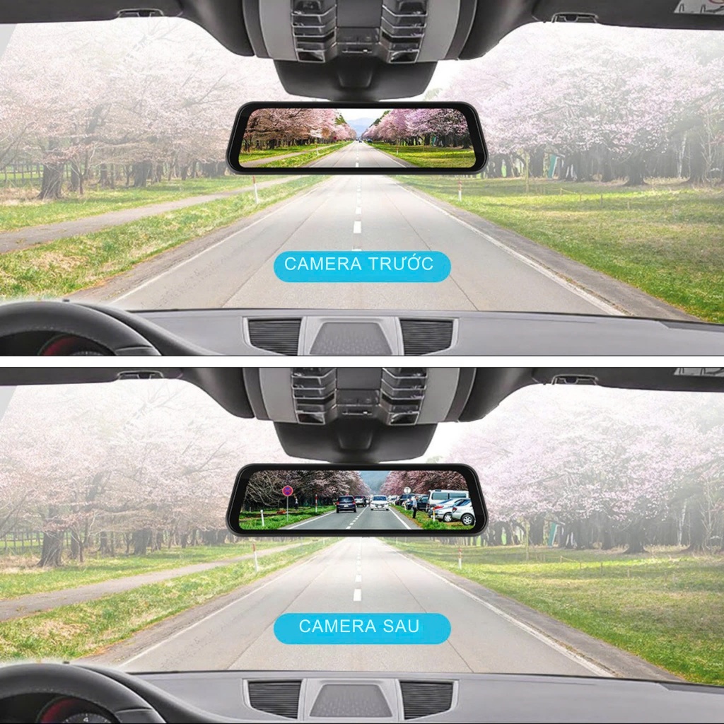 Camera hành trình ô tô A10 Kết nối Android Auto/ Apple Carplay Bản đồ chỉ đường Có điều khiển giọng nói Bảo hành 1 năm