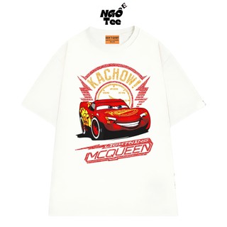 Áo Thun Unisex Hoạt Hình NGỐ TEE The Car - Lightning Mcqueen Chất Vải Cotton 75 Mềm Mịn Thoáng Mát