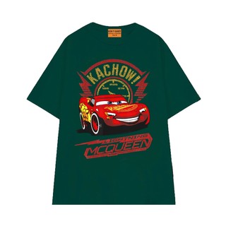 Áo Thun Unisex Hoạt Hình NGỐ TEE The Car - Lightning Mcqueen Chất Vải Cotton 75 Mềm Mịn Thoáng Mát
