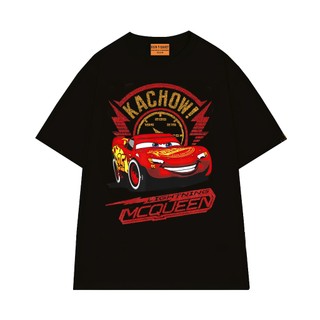 Áo Thun Unisex Hoạt Hình NGỐ TEE The Car - Lightning Mcqueen Chất Vải Cotton 75 Mềm Mịn Thoáng Mát