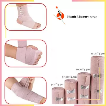 Băng thun y tế sơ cứu, băng chun, băng gạc chăm sóc vết thương-BSC