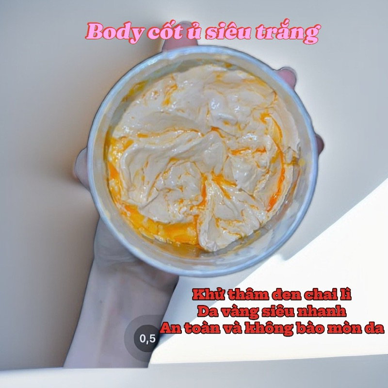 Kem Body Cốt rĩ Dầu Vàng Cao cấp 150g