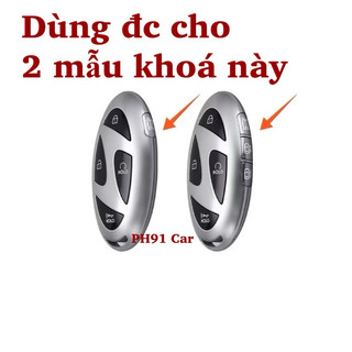 Ốp Chìa Khoá Hyunhđai  SantaFe 2024 2025, Tucson 2024 2025 All New Phom Mới