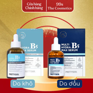 Tinh Chất Serum B5 Pretty Skin Hydra B5 Max Serum, Serum Phục Hồi, Serum Cấp Ẩm, Serum Dưỡng Trắng 50ml