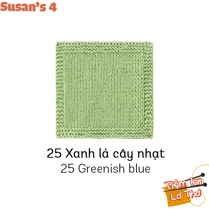 25 Xanh lá cây nhạt