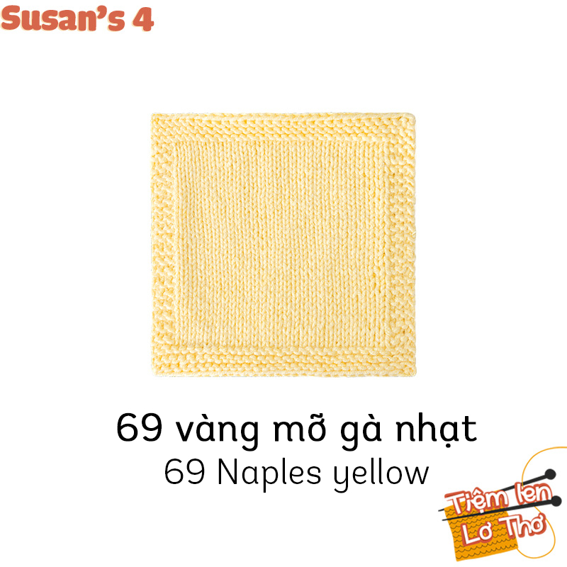 69 Vàng mỡ gà nhạt