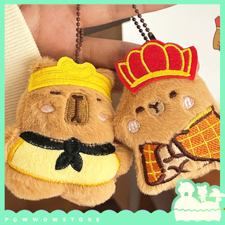Kim Gài / Dây Móc Khoá Vải Bông Phong Cách Nhân Vật Hoạt Hình Wukong & Sanrio Đáng Yêu Cute
