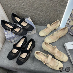 🌸 Guốc lưới Chất nhung