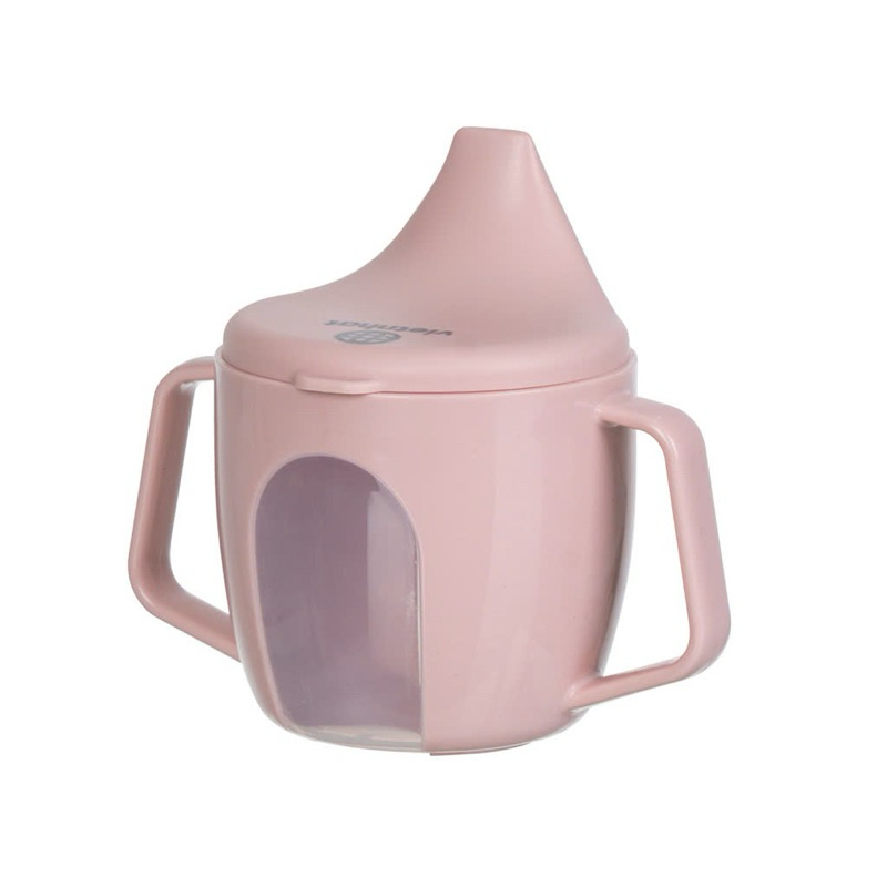 Bình Đựng Nước 10-36 Tháng Có Tay Cầm Chống Rò Rỉ Chống Sốc Cho Bé Sơ Sinh 240ml Việt Nhật 0106