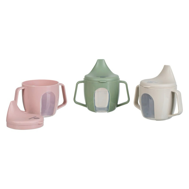 Bình Đựng Nước 10-36 Tháng Có Tay Cầm Chống Rò Rỉ Chống Sốc Cho Bé Sơ Sinh 240ml Việt Nhật 0106