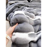 Bộ chăn ga thu đông gối 4 món nỉ lông cáo MemMinBedding hàng nhập khẩu cao cấp, chất liệu nỉ dày dặn, ấm áp - L4297 — ảnh 7