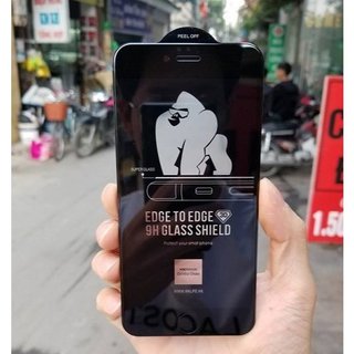 kính cường lực iphone 3D full màn hình trong suốt chống bám vân tay màn phủ nano độ cứng 9H cao cấp