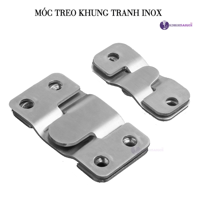 Pát Treo Khung, Móc Treo Khung Tranh (1 cặp) Inox MT-02 Kèm Vít ...