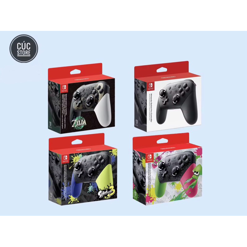 Tay cầm chơi game Pro Controller cho máy Nintendo Switch | Shopee Việt Nam