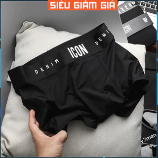 🏆 Sốc 🏆 Quần lót nam ICON Demin cao cấp chất thun lạnh đẹp quần sịp nam đùi mềm mại co dãn