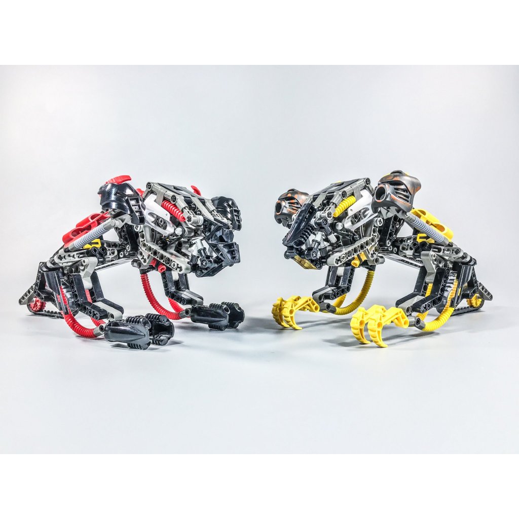 Đồ Chơi Mô Hình lắp ráp LEGO Bionicle Titan Rahi 8538 Muaka & Kane-Ra ...