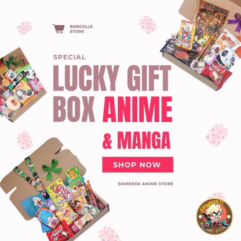 [CHÍNH HÃNG NHẬT BẢN] Lucky Gift Box/ Hộp Quà Tặng May Mắn Anime ...