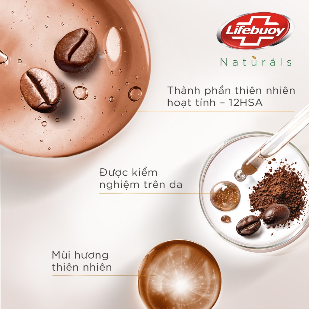 Ảnh Combo 2 Sữa tắm Lifebuoy Cà Phê 800g Chăm Sóc Chuyên Sâu 1