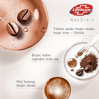 Combo 2 Sữa tắm Lifebuoy Cà Phê 800g Chăm Sóc Chuyên Sâu