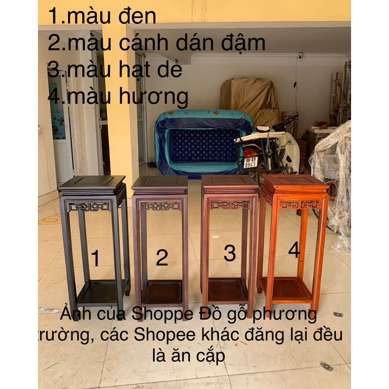 đôn vuông mặt 30,35,40 cao 40,50,60,70,80, cao 90cm 1m 1m10 1m20 gỗ lim, gỗ keo gỗ tự nhiên
