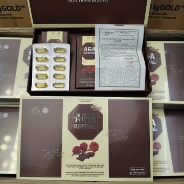 [Combo 2 Hộp] Tinh dầu thông đỏ AGA Revival trầm hương cải thiện sức khỏe tim mạch [Sỉ và lẻ toàn quốc]
