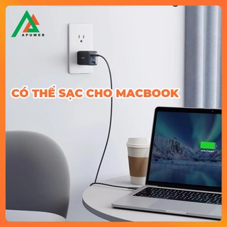 Củ Sạc Nhanh 65W 3 Cổng Type-C + USB Hỗ Trợ PD PPS QC