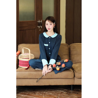 𝗛𝗮̀𝗻𝗴 𝗰𝗵𝗶́𝗻𝗵 𝗵𝗮̃𝗻𝗴 Set Đồ Ngủ Pyjama Giao Mùa len form rộng cao cấp - ON WORKSHOP