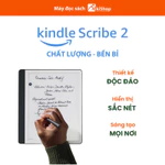 Máy Đọc Sách Kindle Scribe 2024 Kèm Bút Premium (16GB/32GB/64GB) Chính Hãng Akishop — ảnh 2