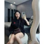 Set Đồ Nữ Áo Thun Thêu Tim Kèm Quần Short Siêu Xinh Hai Màu Trắng Kem Và Đen