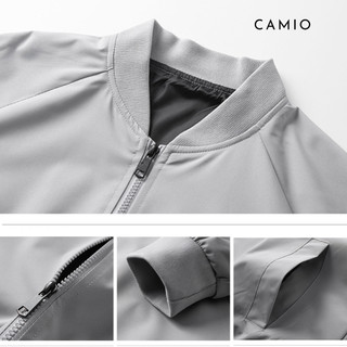 [OUTLET]  Áo khoác nam bomber CAMIO dày dặn hai lớp, áo gió chống nắng cản tia UV, kháng bụi