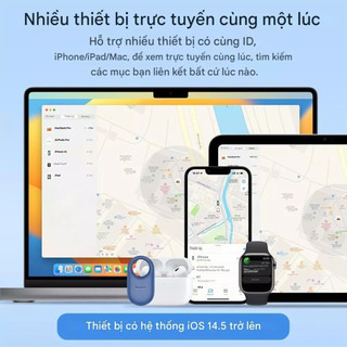 Thiết Bị Định Vị GPS Hoco E94 Theo Dõi Ô Tô, Xe Máy, Chìa Khóa, Đồ Vật Qua Điện Thoại, BH 2 Năm