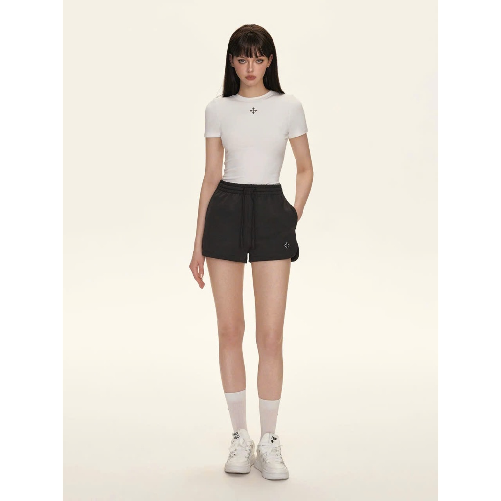 Áo Thun Body In Hình Ngực, Áo Thun Zip Chất Vải Cotton Co Dãn Thoáng Mát Miha Studio