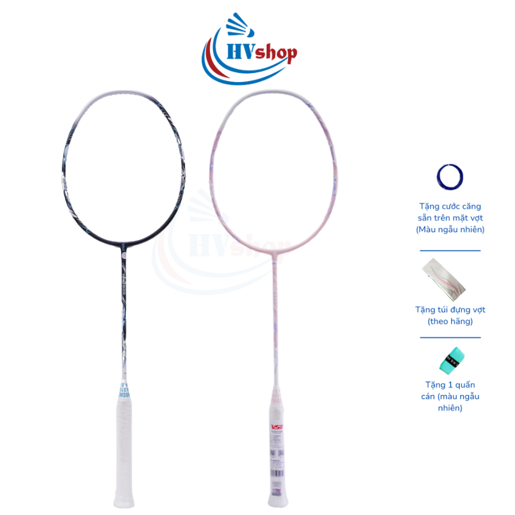 Vợt cầu lông - Vợt VS Yutu 920 chính hãng, tặng cước căng sẵn, bao đơn ...