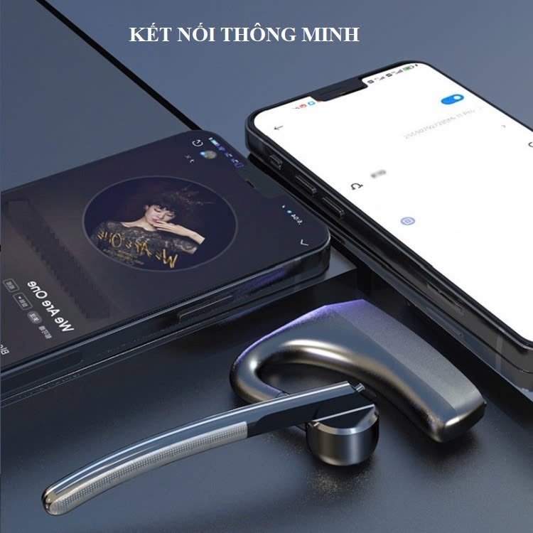 Tai nghe bluetooth Deiog V9 thể thao phiên bản 5.0 công nghệ IPX7 lọc âm chống ồn đeo tai  êm ái