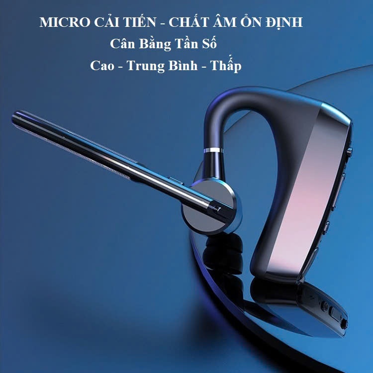 Tai nghe bluetooth Deiog V9 thể thao phiên bản 5.0 công nghệ IPX7 lọc âm chống ồn đeo tai  êm ái