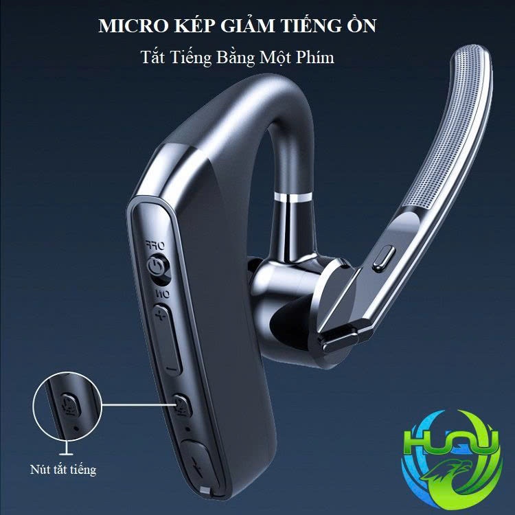 Tai nghe bluetooth Deiog V9 thể thao phiên bản 5.0 công nghệ IPX7 lọc âm chống ồn đeo tai  êm ái
